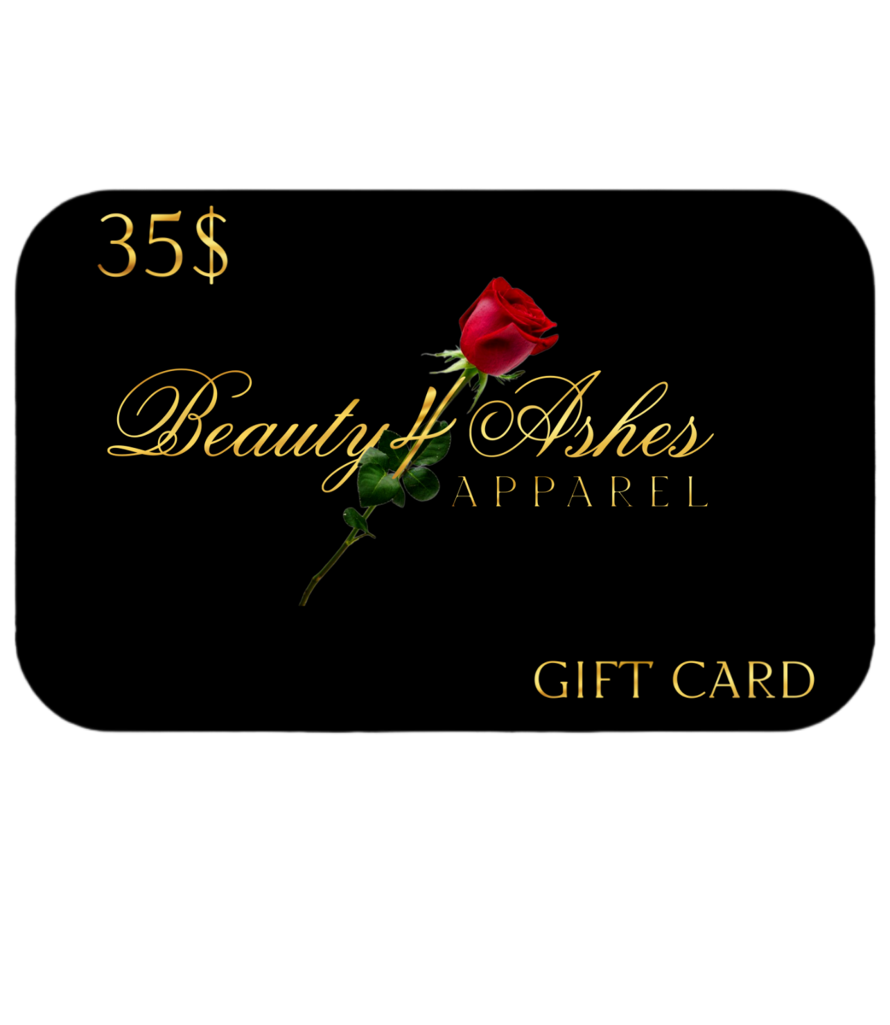 The Beauty 4 Ashes Gift Card