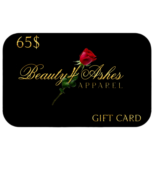 The Beauty 4 Ashes Gift Card